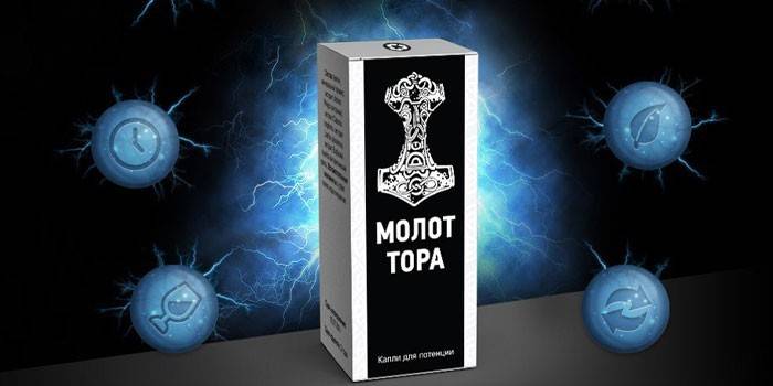 Rzuca Młot Thora za paczkę