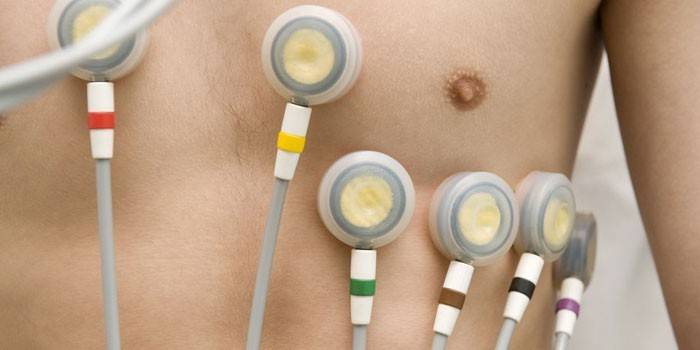 Eletrocardiograma de coração para homens