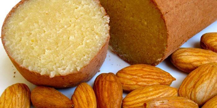 Mazapán y almendras