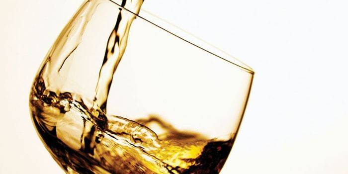 Vinho em um copo