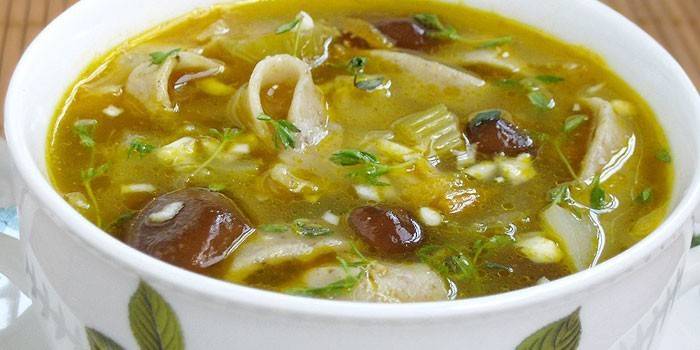 Zupa Grzybowa i Makaronowa