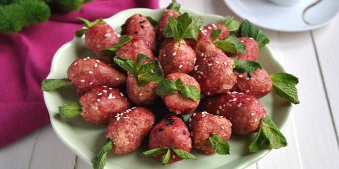 Truskawkowe Ciastka