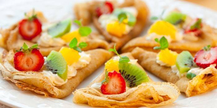 Krémové palacinky