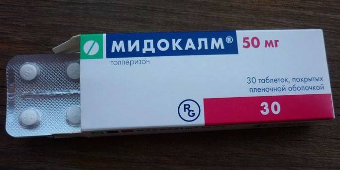Tabletki Medokalm w opakowaniu