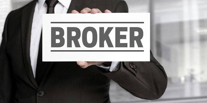 Napis brokera