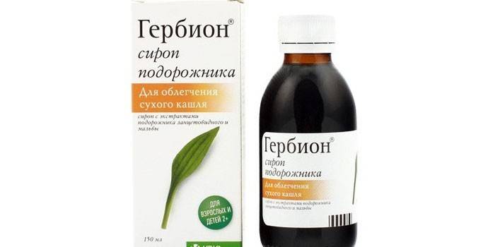 Tvarohový sirup Herbion