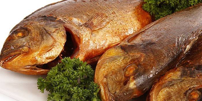 Peixe defumado
