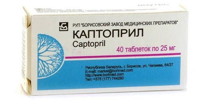 droga Kaptopril