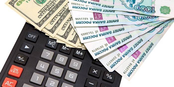 Calculadora y dinero