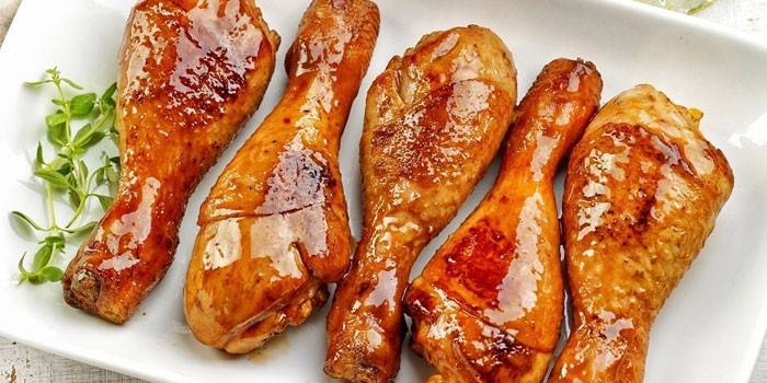 Pieczone Udka Z Kurczaka W Sosie Sojowym