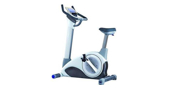 Bicicleta de exercício vertical para casa