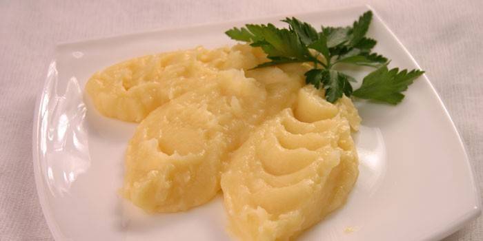 Puree ziemniaczane na wodzie