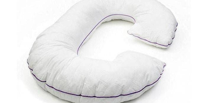Padrão de Bagel de Almofada de Maternidade