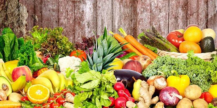 Frutas y verduras