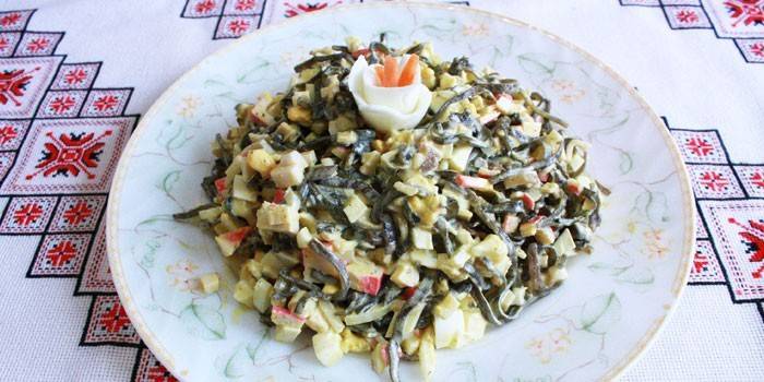 Salada de caranguejo
