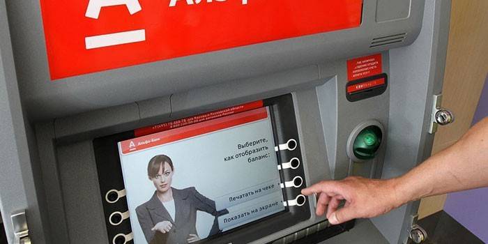 Bankomat Alfa Bank