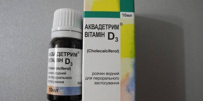 Vitadíny Aquadetrim v balení