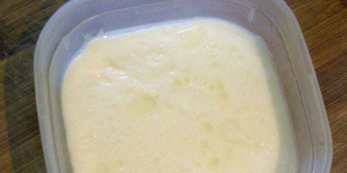 Omelete de esquilo antes de assar