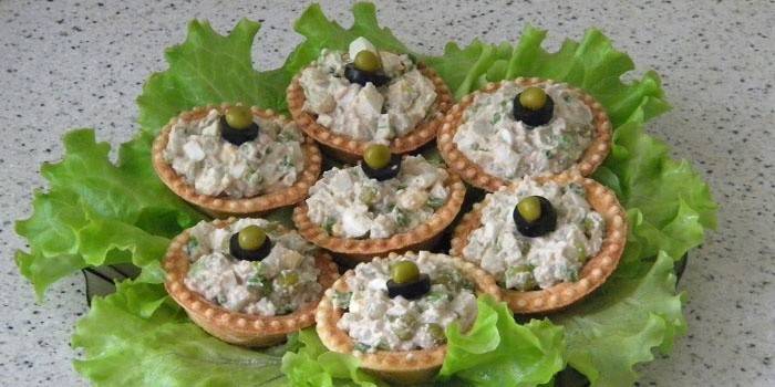 Tartlets Z Sałatką