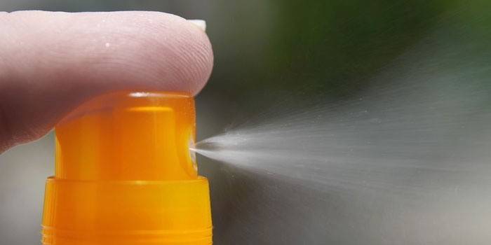 Spray de fungo