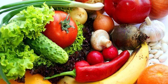 Verduras y frutas