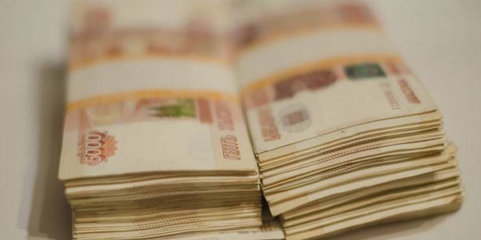 Paquetes de billetes