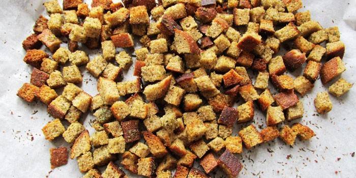 Sucharki na blasze do pieczenia