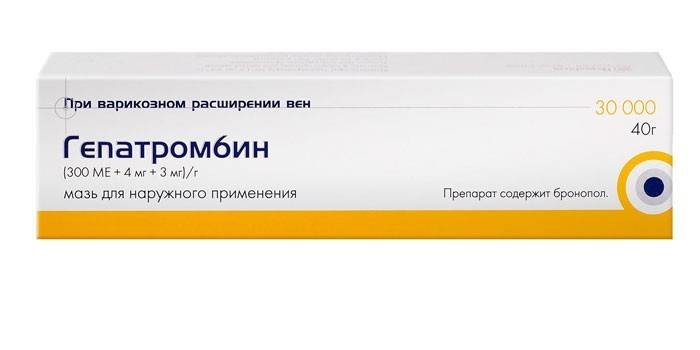 Maść hepatrombiny