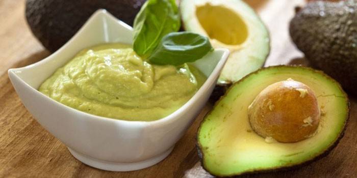 Guacamole variácia omáčky