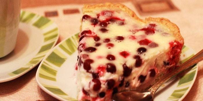 Tarta de arándanos