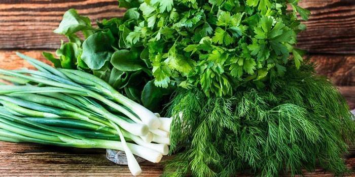Verduras frescas
