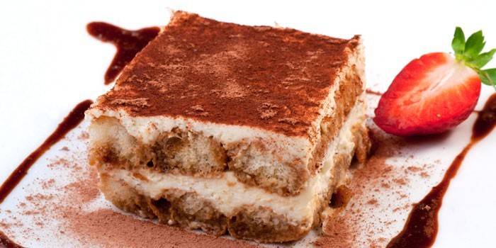 Variácia tortu Tiramisu