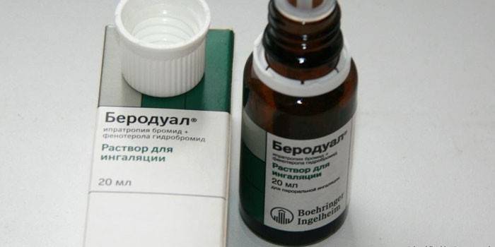 Solução de inalação Berodual