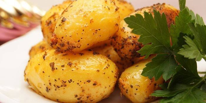 Papa al horno