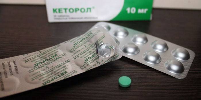 Ketorol w blistrze
