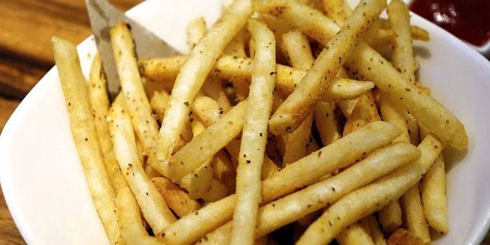 Papas fritas
