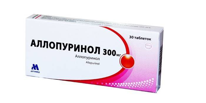 Alopurinol para el tratamiento de la gota