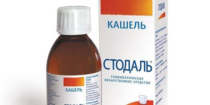 Syrop Stodal w opakowaniu