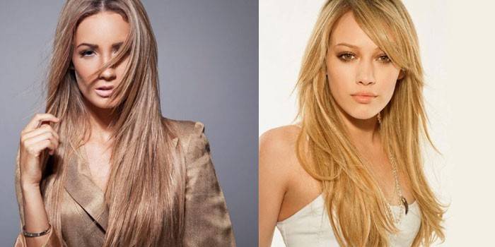 Escada de cabelo para cabelos longos