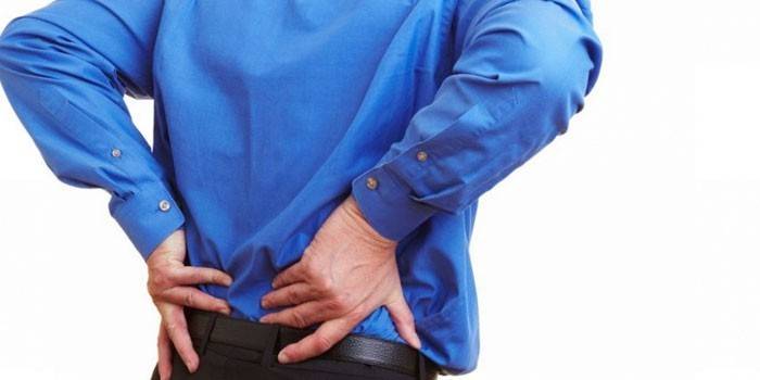 Dolor de riñón masculino