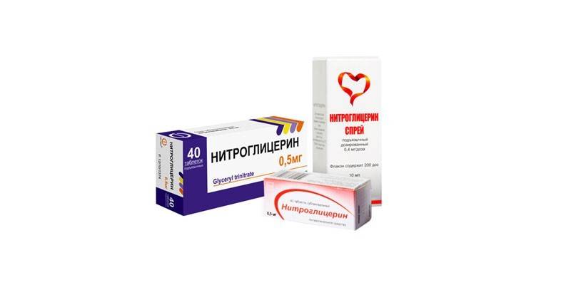 Το φάρμακο Νιτρογλυκερίνη
