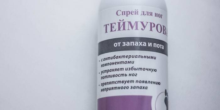 Teymurov sprej v striekacej pištoli