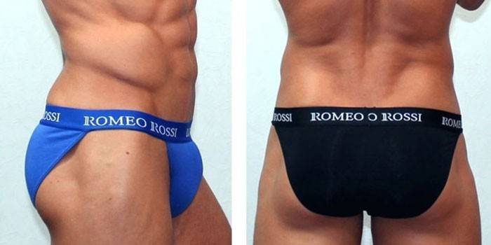 Men in Tanga Briefs por Romeo Rossi