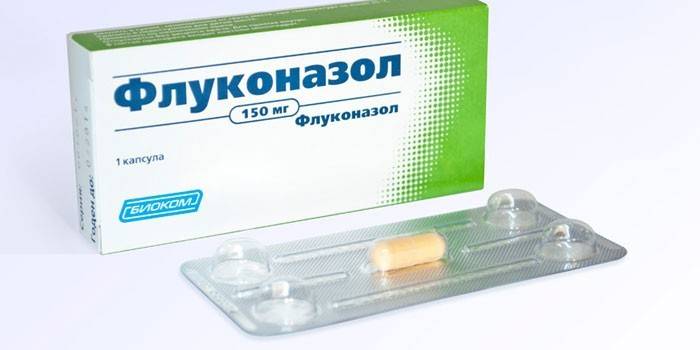 Tablety flukonazolu v jednom balení