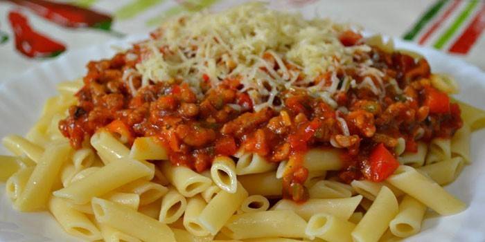 Penne Bolognese