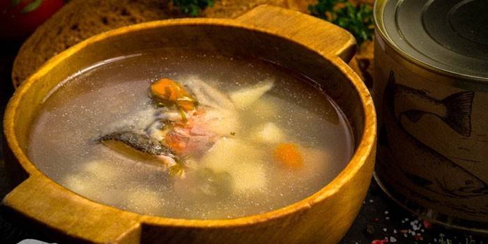 Sopa de truta