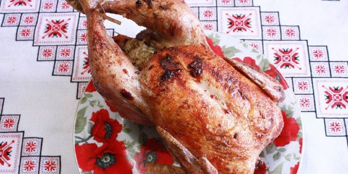 Canal de Pollo Relleno Listo