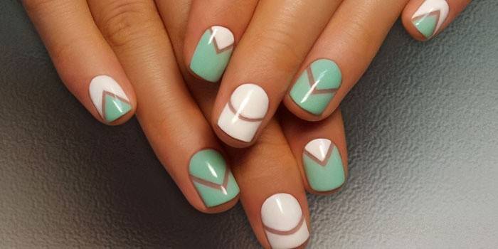 Modny manicure z szelakiem