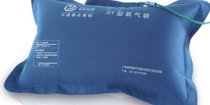 Almohada de oxígeno