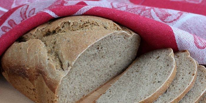 Rebanadas de pan de centeno